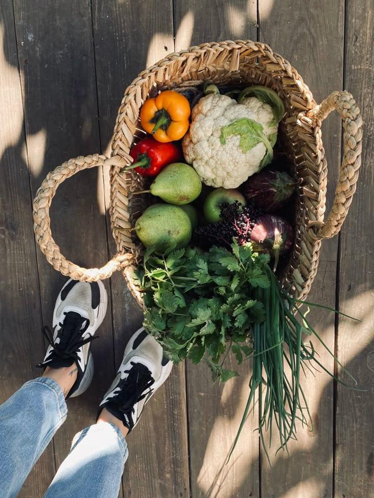 Garden Harmony: Freshly Picked Veggie Medley